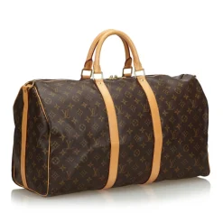 Louis Vuitton Vintage - Monogram Keepall Bandouliere 50 Bag - Brown - Monogram Leather Handbag - Luxury High Quality - Avvenice