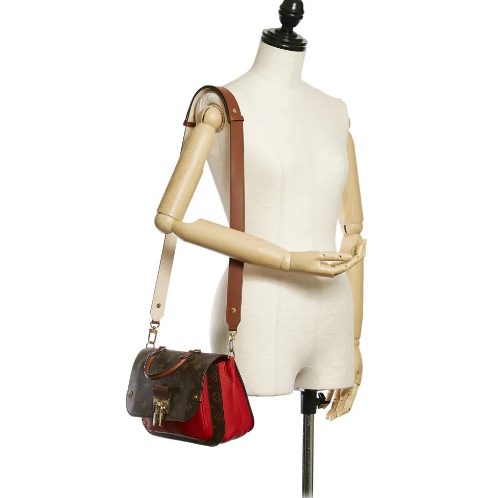 Louis Vuitton Vintage - Monogram Vaugirard - Brown Red - Leather Handbag - Luxury High Quality - Avvenice