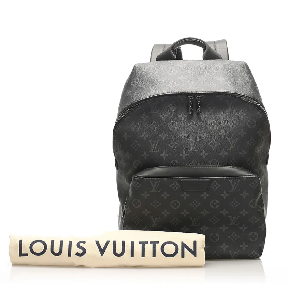 Louis Vuitton Vintage - Monogram Eclipse Apollo Backpack - Black - Canvas and Leather Backpack - Luxury High Quality - Avvenice