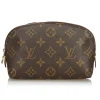 Louis Vuitton Vintage - Monogram Cosmetic Case Pouch - Brown - Leather and Monogram Leather Pouch - Luxury High Quality - Avvenice