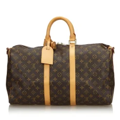Louis Vuitton Vintage - Monogram Keepall Bandouliere 45 Bag - Brown - Monogram Leather Handbag - Luxury High Quality - Avvenice