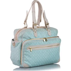 Louis Vuitton Vintage - Monogram Mini LinSac a Langer Light Blue - Monogram Canvas and Calf Leather Satchel -Luxury High Quality - Avvenice