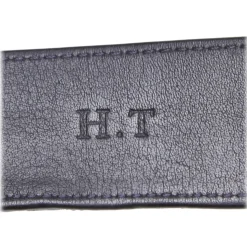 Louis Vuitton Vintage - Ostrich Leather Initiales Belt - Blue Navy - Leather Belt - Luxury High Quality - Avvenice