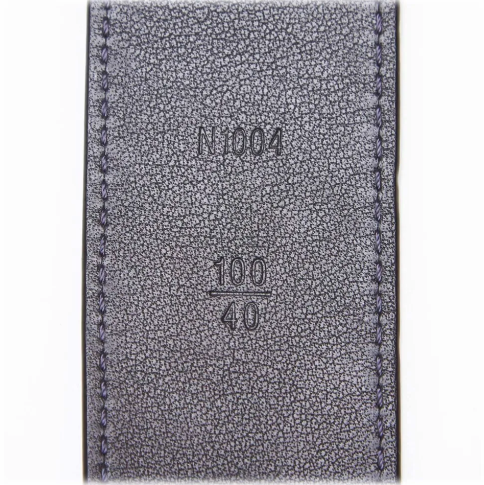 Louis Vuitton Vintage - Ostrich Leather Initiales Belt - Blue Navy - Leather Belt - Luxury High Quality - Avvenice