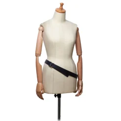 Louis Vuitton Vintage - Ostrich Leather Initiales Belt - Blue Navy - Leather Belt - Luxury High Quality - Avvenice