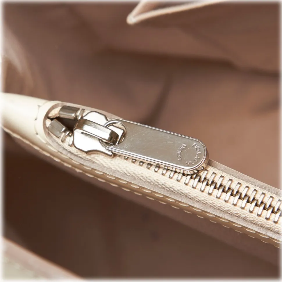 Louis Vuitton Vintage - Passy PM Bag - White Ivory - Leather and Epi Leather Handbag - Luxury High Quality - Avvenice