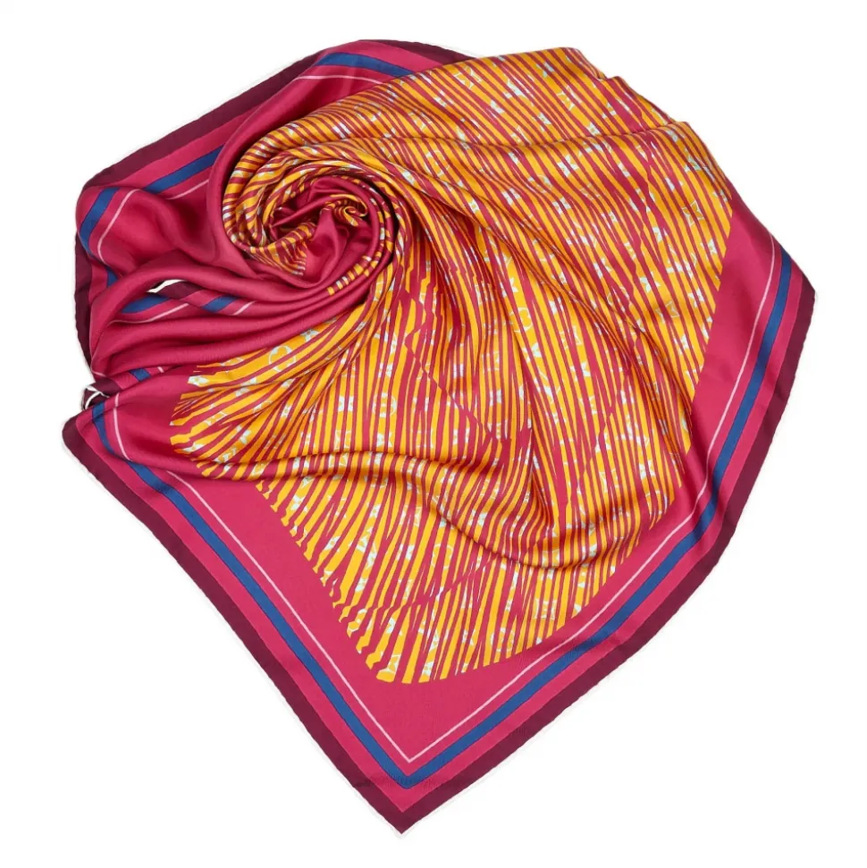 Louis Vuitton Vintage - Printed Silk Scarf - Pink - LV Silk Scarf - Luxury High Quality - Avvenice
