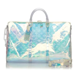 Louis Vuitton Vintage - RGB Keepall Bandouliere 50 - Silver - Plastic and PVC - Luxury High Quality - Avvenice
