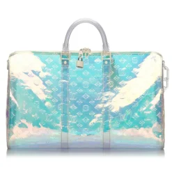 Louis Vuitton Vintage - RGB Keepall Bandouliere 50 - Silver - Plastic and PVC - Luxury High Quality - Avvenice