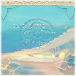 Louis Vuitton Vintage - RGB Keepall Bandouliere 50 - Silver - Plastic and PVC - Luxury High Quality - Avvenice