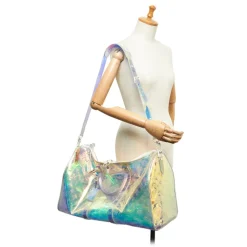 Louis Vuitton Vintage - RGB Keepall Bandouliere 50 - Silver - Plastic and PVC - Luxury High Quality - Avvenice