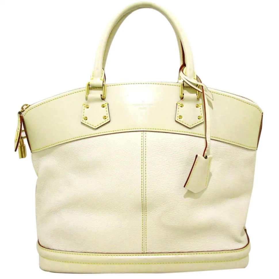 Louis Vuitton Vintage - Suhali Lockit PM - White - Leather Handbag - Luxury High Quality - Avvenice