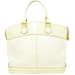 Louis Vuitton Vintage - Suhali Lockit PM - White - Leather Handbag - Luxury High Quality - Avvenice