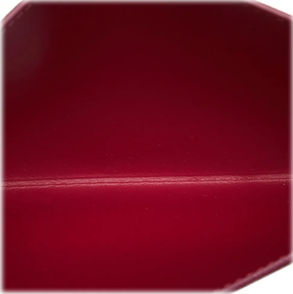 Louis Vuitton Vintage - Taiga Pochette Felicie Insert Wallet - Pink - Taiga Leather and Leather Pochette - Luxury High Quality - Avvenice