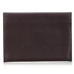 Louis Vuitton Vintage - Taiga Document Case Clutch Bag - Red Burgundy - Taiga Leather Pochette - Luxury High Quality - Avvenice