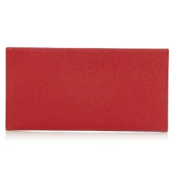 Louis Vuitton Vintage - Taiga Pochette Felicie Insert Wallet - Red - Taiga Leather and Leather Pochette - Luxury High Quality - Avvenice