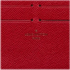 Louis Vuitton Vintage - Taiga Pochette Felicie Insert Wallet - Red - Taiga Leather and Leather Pochette - Luxury High Quality - Avvenice