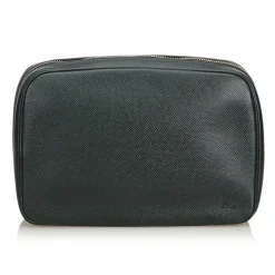 Louis Vuitton Vintage - Taiga Toiletry Pouch GM - Black - Taiga Leather and Leather Pouch - Luxury High Quality - Avvenice