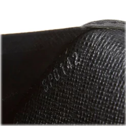 Louis Vuitton Vintage - Taiga Portefeuille Brazza Bi-Fold Long Wallet - Black - Taiga Leather Wallet - Luxury High Quality - Avvenice