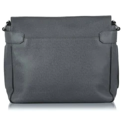 Louis Vuitton Vintage - Taiga Roman MM - Dark Gray - Taiga Leather Crossbody Bag - Luxury High Quality - Avvenice