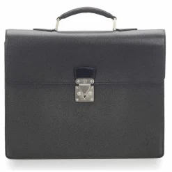 Louis Vuitton Vintage - Taiga Robusto 1 Briefcase - Black - Taiga Leather Business Bag - Luxury High Quality - Avvenice