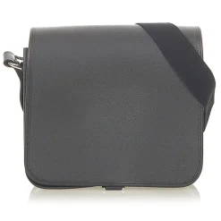 Louis Vuitton Vintage - Taiga Andrei - Gray - Taiga Leather Crossbody Bag - Luxury High Quality - Avvenice