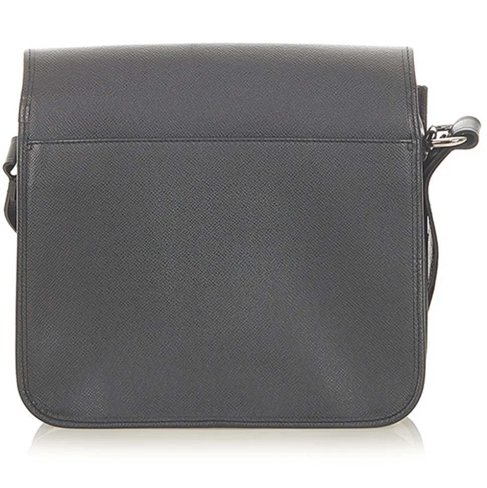 Louis Vuitton Vintage - Taiga Andrei - Gray - Taiga Leather Crossbody Bag - Luxury High Quality - Avvenice