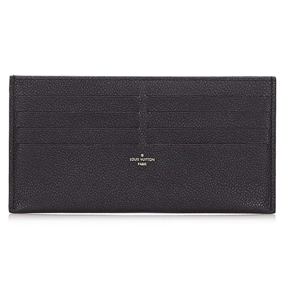 Louis Vuitton Vintage - Taiga Pochette Felicie Insert Pouch - Black - Leather and Taiga Leather Pouch - Luxury High Quality - Avvenice