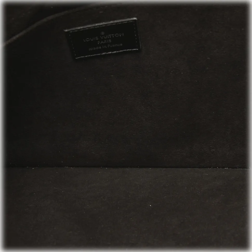 Louis Vuitton Vintage - Taurillon Pochette Jour - Black - Calf Leather Clutch Bag - Luxury High Quality - Avvenice