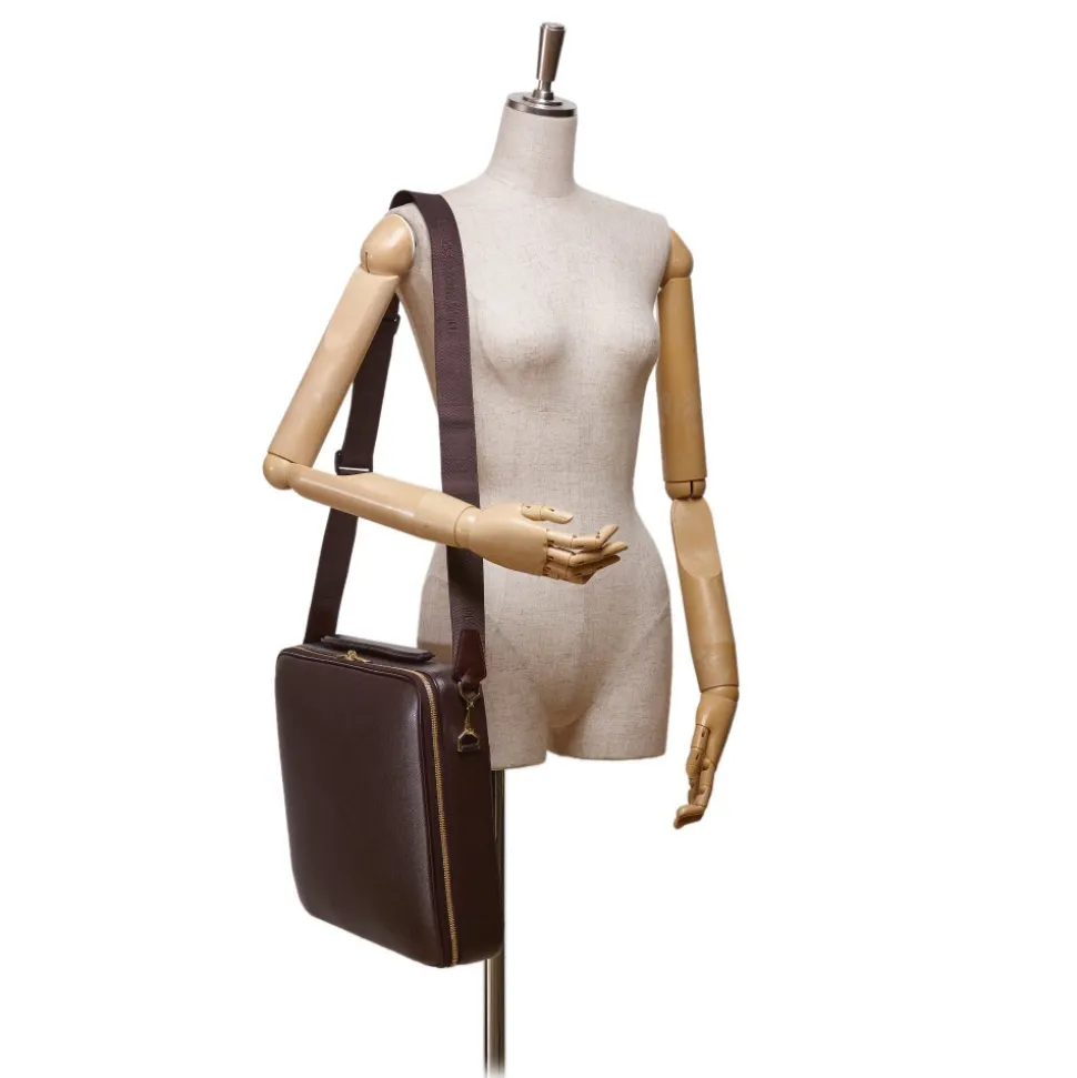 Louis Vuitton Vintage - Taiga Odessa Bag - Black - Taiga Leather and Leather Handbag - Luxury High Quality - Avvenice