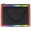Louis Vuitton Vintage - Taiga Rainbow Pochette A4 - Black Multi - Taiga Leather Clutch Bag - Luxury High Quality - Avvenice