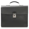 Louis Vuitton Vintage - Taiga Moskova Briefcase - Dark Gray - Taiga Leather Business Bag - Luxury High Quality - Avvenice