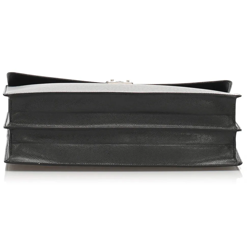 Louis Vuitton Vintage - Taiga Moskova Briefcase - Dark Gray - Taiga Leather Business Bag - Luxury High Quality - Avvenice