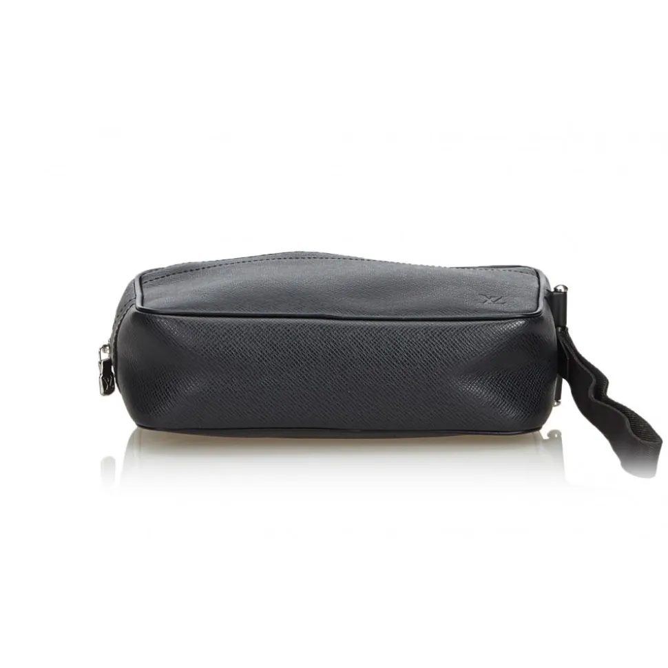 Louis Vuitton Vintage - Taiga Kaluga Clutch Bag - Black - Taiga Leather and Leather Handbag - Luxury High Quality - Avvenice