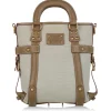 Louis Vuitton Vintage - Toile Trianon Poids Plume - Brown Beige - Monogram Canvas and Calf Leather Satchel - Luxury High Quality - Avvenice