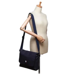 Louis Vuitton Vintage - V Line Messenger Bag - Grey - Fabric and Leather Handbag - Luxury High Quality - Avvenice