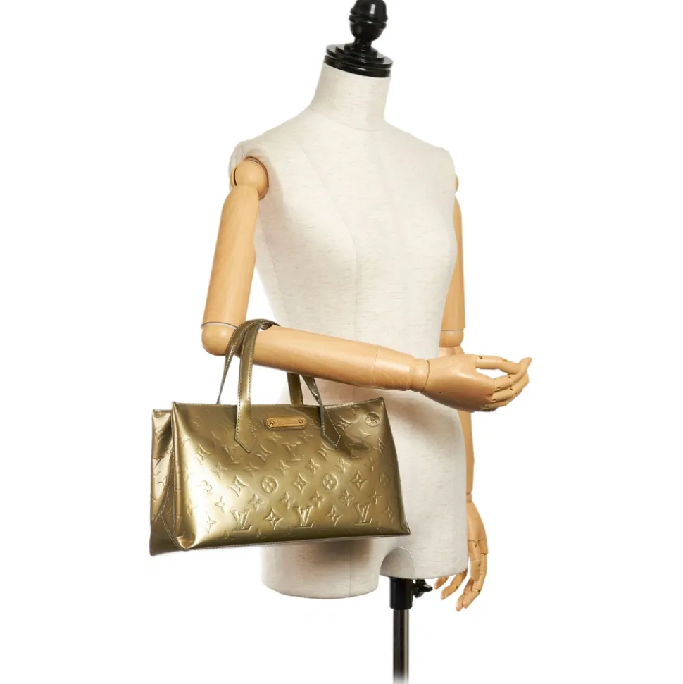 Louis Vuitton Vintage - Vernis Wilshire PM - Gold - Leather Handbag - Luxury High Quality - Avvenice