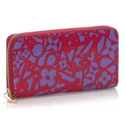 Louis Vuitton Vintage - Vernis Sweet Monogram Zippy Wallet - Red Purple - Vernis  Leather Wallet - Luxury High Quality - Avvenice