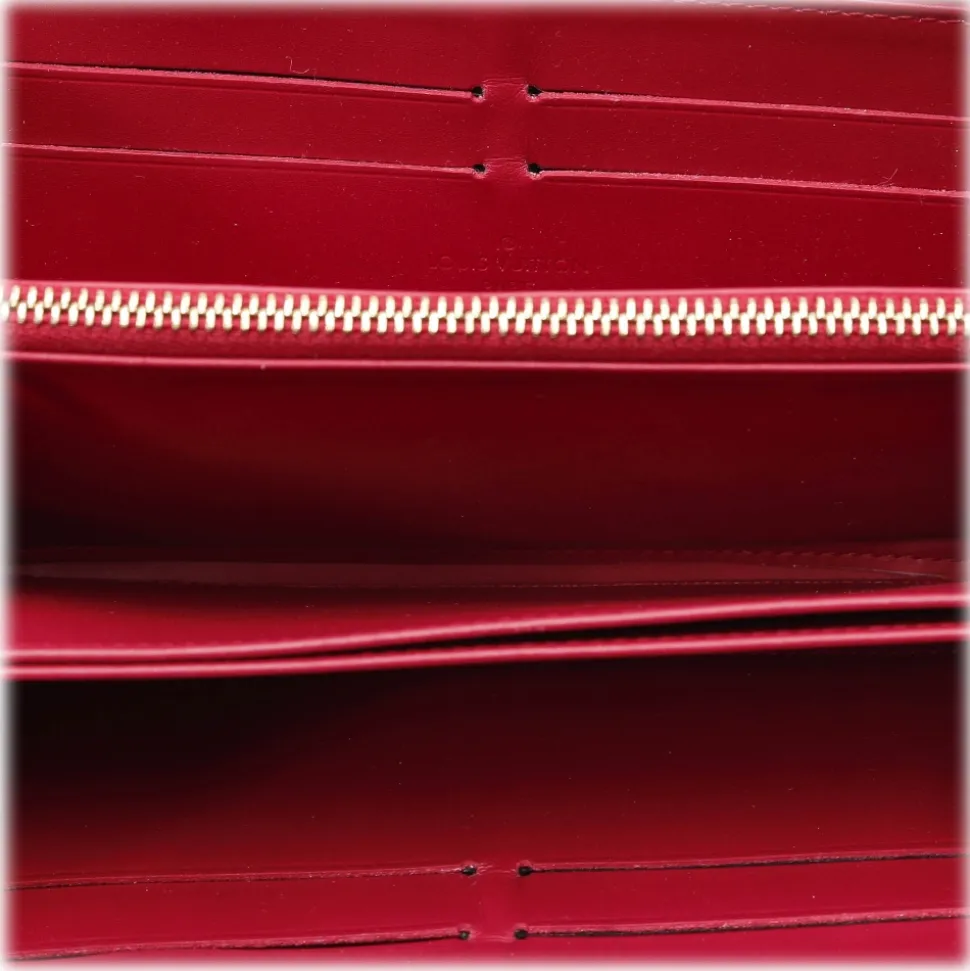 Louis Vuitton Vintage - Vernis Sweet Monogram Zippy Wallet - Red Purple - Vernis  Leather Wallet - Luxury High Quality - Avvenice