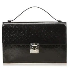 Louis Vuitton Vintage - Vernis Anouchka MM Bag - Black - Vernis Leather Handbag - Luxury High Quality - Avvenice