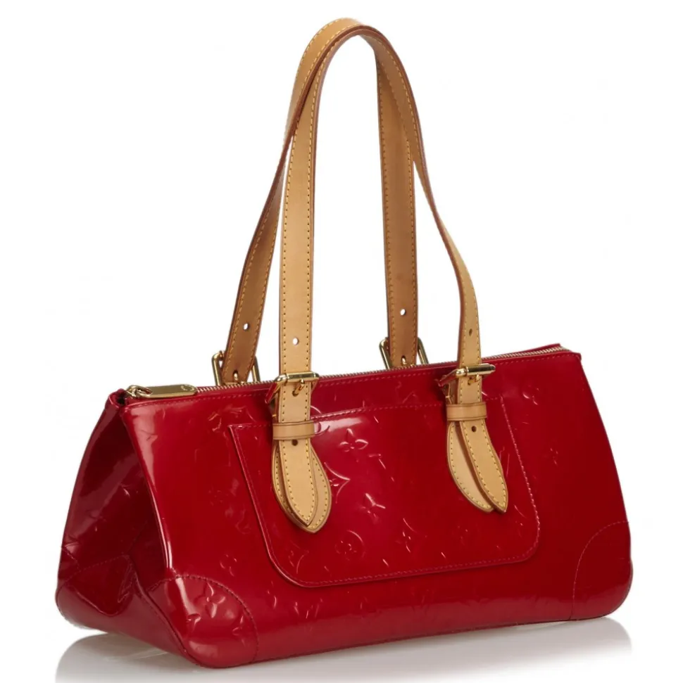 Louis Vuitton Vintage - Vernis Rosewood Bag - Red - Vernis Leather Handbag - Luxury High Quality - Avvenice