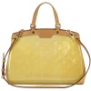 Louis Vuitton Vintage - Vernis Brea MM - Yellow Brown Beige - Vernis Leather and Vachetta Leather Satchel - Luxury High Quality - Avvenice