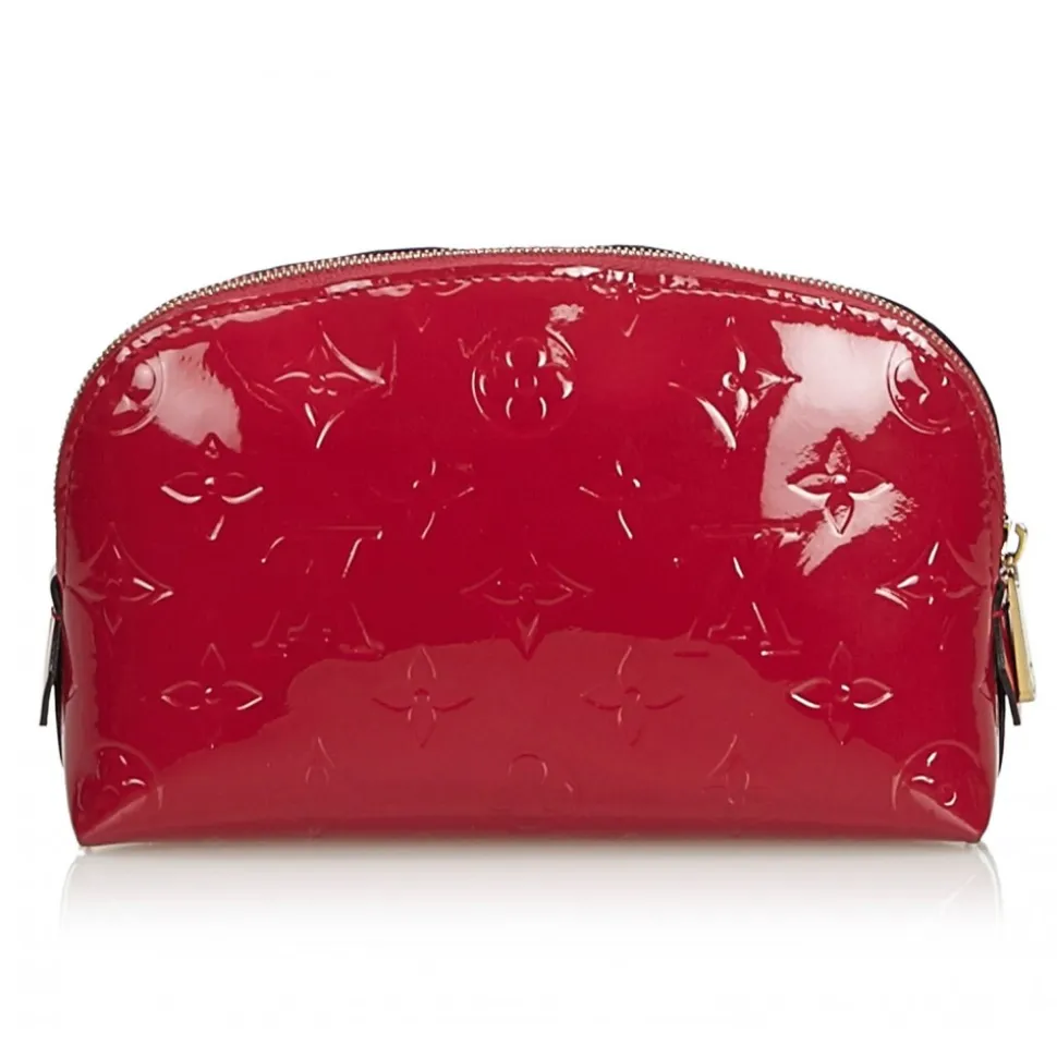 Louis Vuitton Vintage - Vernis Leather Cosmetic Pouch - Red - Vernis Leather Pouch - Luxury High Quality - Avvenice