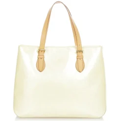 Louis Vuitton Vintage - Vernis Brentwood - White Brown - Vernis Leather Tote Bag - Luxury High Quality - Avvenice