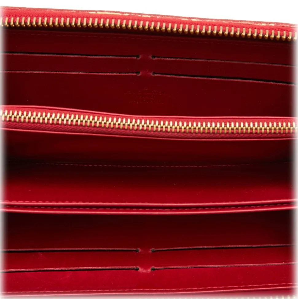 Louis Vuitton Vintage - Vernis Zippy Wallet - Red - Vernis  Leather and Leather Wallet - Luxury High Quality - Avvenice