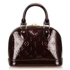 Louis Vuitton Vintage - Vernis Alma BB Handbag Bag - Black - Vernis Leather Handbag - Luxury High Quality - Avvenice