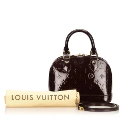 Louis Vuitton Vintage - Vernis Alma BB Handbag Bag - Black - Vernis Leather Handbag - Luxury High Quality - Avvenice