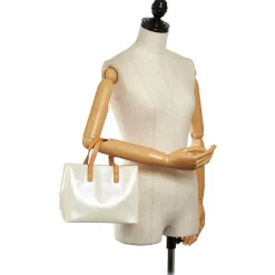 Louis Vuitton Vintage - Vernis Reade PM - White Brown - Leather Handbag - Luxury High Quality - Avvenice