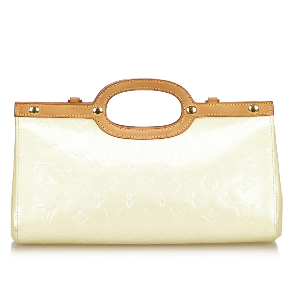 Louis Vuitton Vintage - Vernis Roxbury Drive Bag - White Ivory - Vernis Leather Handbag - Luxury High Quality - Avvenice