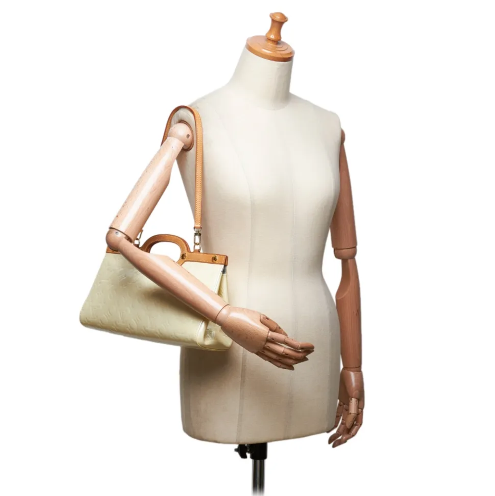 Louis Vuitton Vintage - Vernis Roxbury Drive Bag - White Ivory - Vernis Leather Handbag - Luxury High Quality - Avvenice